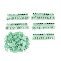 Thumbnail for 1-100 Cattle Number Ear Tags Set - Green Pig Sheep Goat Livestock Label