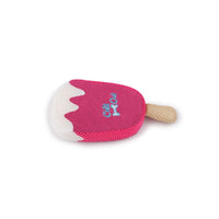 Thumbnail for Dog Drinking Sponge Soak - Strawberry Ice Cream Shape Chew Play Toy AFP - Pink