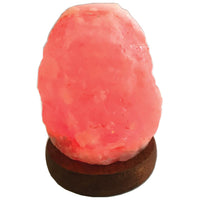 Thumbnail for Red USB Himalayan Pink Salt Lamp - Colour Light Bulb - Mini Natural Rock Crystal