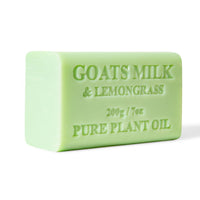 Thumbnail for 2x 200g Goats Milk Soap Bars Lemongrass Scent Pure Natural Australian Skin Care