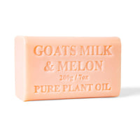 Thumbnail for 10x 200g Goats Milk Soap Bars - Melon Scent Pure Natural Australian Skin Care