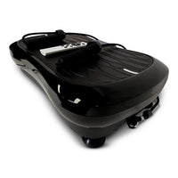 Thumbnail for Black Mini Vibration Plate + Remote + Bands - Exercise Platform Plate