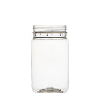 Thumbnail for 10x 500g Plastic Honey Jars + Lids - Round Clear Food Grade Packaging Containers