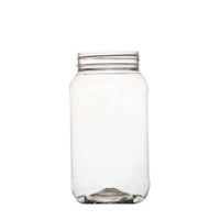 Thumbnail for 10x 1Kg Plastic Honey Jars + Lids - Round Clear Food Grade Packaging Containers