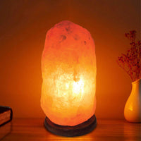 Thumbnail for 12V 12W 1-2 Kgs Himalayan Pink Salt Lamp Natural Rock Crystal Light Bulb On/Off