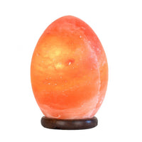 Thumbnail for 12V 12W Egg Himalayan Pink Salt Lamp Carved Rock Crystal Light Bulb On/Off Switch