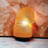 Thumbnail for 12V 12W Horse Himalayan Pink Salt Lamp Carved Knight Rock Crystal Light Bulb On/Off