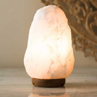 Thumbnail for 12V 12W 1-2Kg Himalayan White Salt Lamp Crystal Rock Natural Shape Unique Lamps