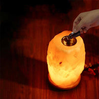 Thumbnail for 12V 12W 1-2kg Himalayan Pink Salt Diffuser Essential Oil Lamp Aromatherapy On/Off