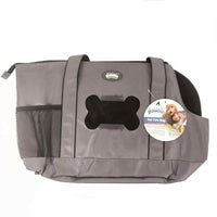 Thumbnail for Factory Seconds Pet Tote Bag Dog Cat Puppy Purse Carrier Foldable Travel Grey Shoulder Handbag