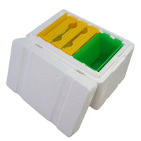 Thumbnail for Mini Mating Box Queen Bee Rearing Plastic Styrene Foam Hive Harvest Copulation