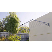 Thumbnail for Hills Folding Clothesline Everyday Single 21m Outdoor Wall Mounted Washing Line
