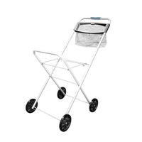 Thumbnail for Hills Premium Laundry Trolley For Clothes Washing Basket Integrated Peg Basket