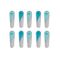 Thumbnail for Hills 10 Pck Clothes Pegs Soft Grip Plastic Rubber UV Rust Resistant Washing Peg