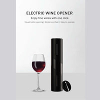 Thumbnail for Electric Wine Bottle Opener Tool Automatic - Cordless Corkscrew - Foil Cutter