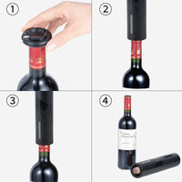 Thumbnail for Electric Wine Bottle Opener Tool Automatic - Cordless Corkscrew - Foil Cutter