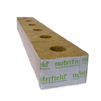 Thumbnail for 100x100x65mm Stonewool 6pk - Planting Propagation Growing Assist Block Nutrifield