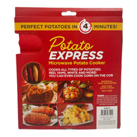 Thumbnail for Microwave Potato Cooker - Reusable Perfect Potato Baked Steaming Express Sleeve
