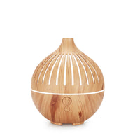 Thumbnail for Essential Oil USB Aroma Diffuser - 180ml LED Light Wood Mist Humidifier