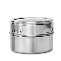 Thumbnail for 150g Magnetic Spice Jar Stainless Steel Tins - Herb Seasoning Storage Container