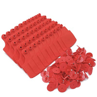 Thumbnail for 100x Cattle Ear Tags Set - 7.5x10cm XL Red Blank Pig Cow Sheep Livestock Label