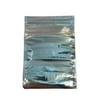 Thumbnail for 100x Resealable Aluminium Pouches 15x22cm - Windowed Zip Close Food Storage Bag