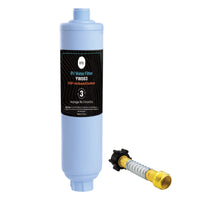 Thumbnail for Inline Water Filter - RV Caravan Hose - Activated Carbon KDF Cartridge - YW003