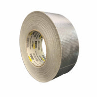 Thumbnail for Reinforced Aluminium Foil Tape 45mm x 50m - Silver Waterproof Heat Resistant