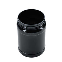 Thumbnail for 32x 2L Wide Mouth Plastic Jars and Lids Black - Empty Protein and Powder Tubs