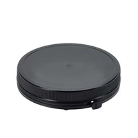 Thumbnail for 32x 2.5L Wide Mouth Plastic Jars and Lids Black - Empty Protein and Powder Tubs