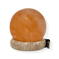 Thumbnail for USB Colour Changing Salt Himalayan Lamp - Ball Sphere Shape Pink Rock LED Light