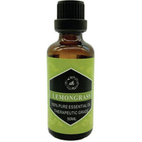 Thumbnail for Lemongrass Essential Oil 50ml Bottle - Aromatherapy