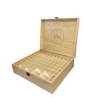 Thumbnail for 74 Slots Essential Oils Storage Box - Wooden 1-Tier Bottle Holder