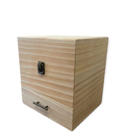 Thumbnail for 59 Slots Essential Oils Storage Box - Wooden 3-Tier Bottle Holder