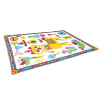 Thumbnail for Yookidoo Fiesta Kids Baby Activity Playmat To Bag With Musical Rattle Padded