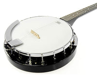 Thumbnail for Karrera 5 String Resonator Banjo - Black