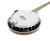 Thumbnail for Karrera 6 String Resonator Banjo -  Brown