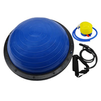 Thumbnail for Powertrain Fitness Yoga Ball Home Gym Workout Balance Trainer Blue