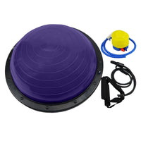 Thumbnail for Powertrain Fitness Yoga Ball Home Gym Workout Balance Trainer Purple