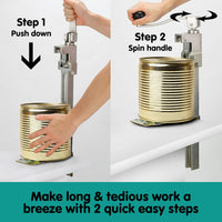 Thumbnail for Klika Heavy Duty Can Opener Kitchen Tool Counter Bench Top