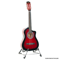 Thumbnail for Karrera Childrens Acoustic Guitar Kids - Red