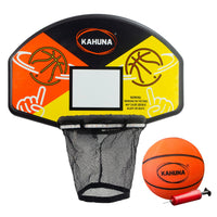 Thumbnail for Kahuna Trampoline Led Basketball Hoop Set With Light-up Ball