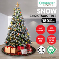 Thumbnail for Christabelle Snow-Tipped Artificial Christmas Tree 1.8m - 850 Tips