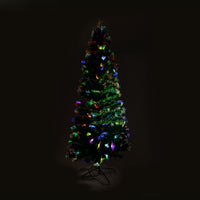 Thumbnail for Christabelle 1.5m Enchanted Pre Lit Fibre Optic Christmas Tree Stars Xmas Decor