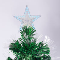 Thumbnail for Christabelle 1.5m Enchanted Pre Lit Fibre Optic Christmas Tree Stars Xmas Decor