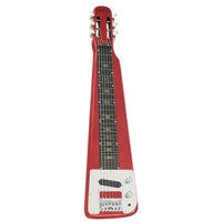 Thumbnail for Karrera 6-String Steel Lap Guitar - Metallic Red