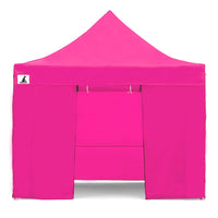 Thumbnail for Wallaroo Gazebo Tent Marquee 3x3 PopUp Outdoor Pink