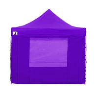 Thumbnail for Wallaroo Gazebo Tent Marquee 3x3 PopUp Outdoor Purple