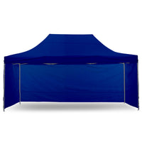 Thumbnail for Wallaroo Gazebo Tent Marquee 3x4.5m PopUp Outdoor  Blue