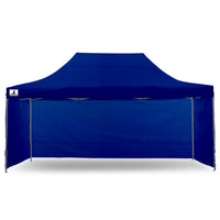 Thumbnail for Wallaroo Gazebo Tent Marquee 3x4.5m PopUp Outdoor  Blue